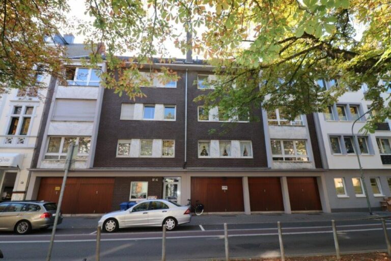 Neuss, wunderschöne Singlewohnung auf der Drususallee – ohne Balkon jedoch mit Ausblick!