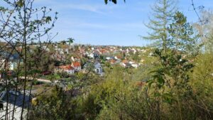 Blick auf Höchberg