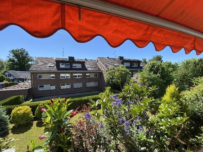 Blick vom Balkon