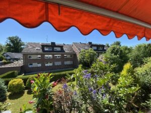Blick vom Balkon