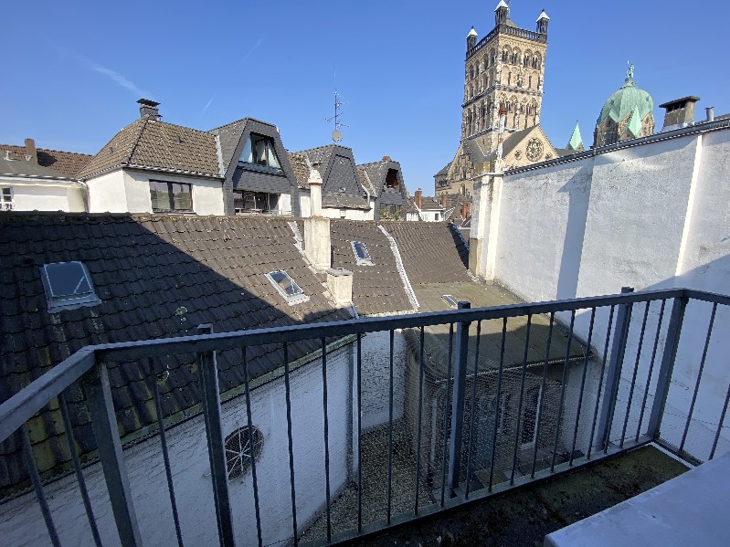 Quirinusblick vom Balkon